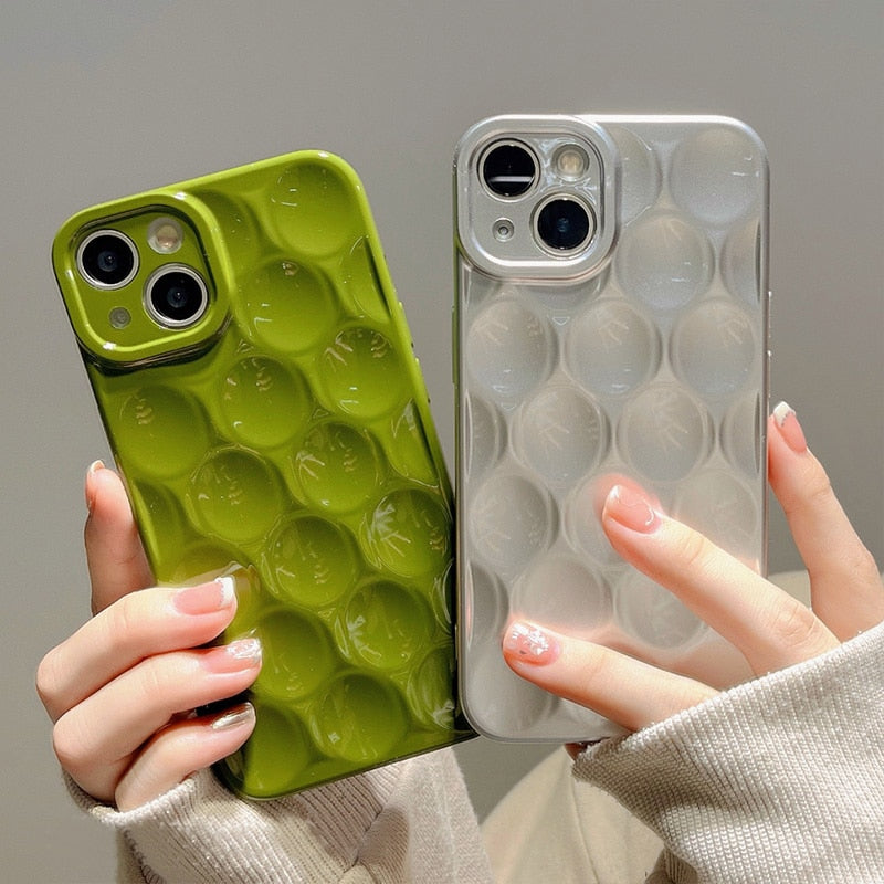 3D Honeycomb Pattern Case For iPhone 14 13 12 11 Pro Max XR X